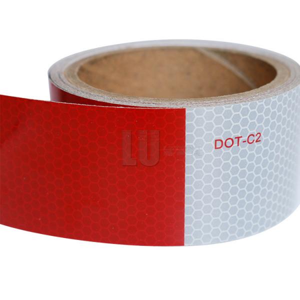 Quality Bus Car Truck Dot C2 Reflective Tape Safety Reflective Tape Self Adhesive 2 Inch * 150ft for sale