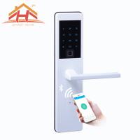 China Fingerprint Keypad Bluetooth Smart Door Lock With Low - Voltage Alarm factory