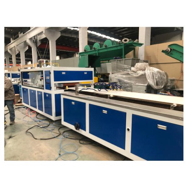 Quality 150kg / H 250mm WPC Pvc Ceiling Panel Extrusion Line for sale