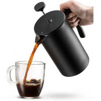 China 1000ml Thermal French Coffee Press Double Wall Stainless Steel Coffee Press CE factory