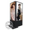 Quality Windows System Double Sided IR Touch Screen Kiosk 65 Inch Floorstanding for sale
