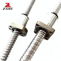 Quality GG Series Ball Screw Induction Hardening 24mm Power Screw With Flange for sale