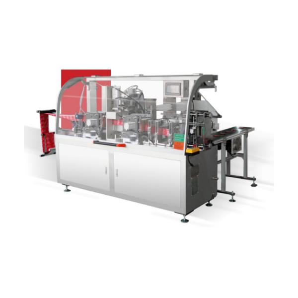 Quality 220V 50Hz 2.8kw Four Side Sealing Alcohol Disinfection Tablet Packaging Machine Full Automatic for sale