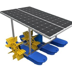 Quality 12V 2m Solar Paddle Wheel Aerator for sale