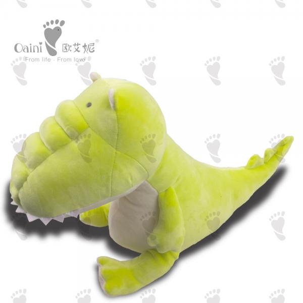 Quality 24 X 34cm Stuffed Cartoon Plush Toy Infant  Crocodile Plush Toy Eco Friendly for sale