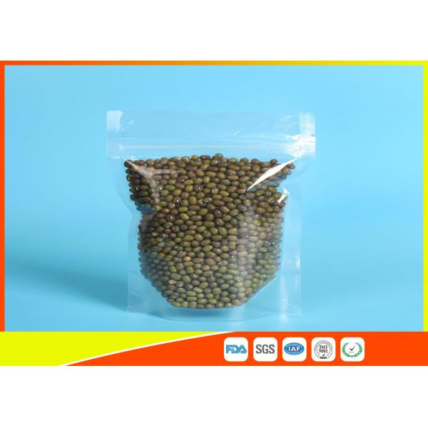 Quality Clear Stand Up Zipper Pouch for sale