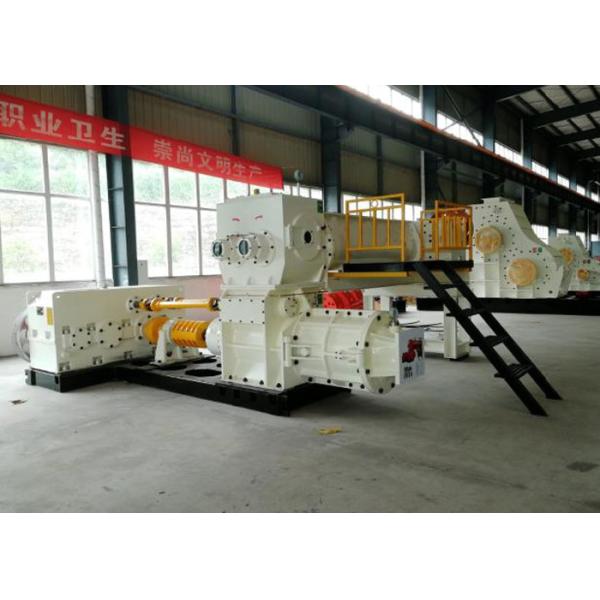 Quality Diesel Engine Hollow Clay Red Bricks Manufacturing Machine Vacuum Extruder for sale