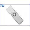 China Swivel Cap 16GB Thumb Drive Stick Mini Crystal LED Light 3D Logo factory