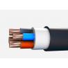 China 300 / 500V 70˚C 4 / 5 Core Armoured Cable , Light Polyvinyl Chloride Sheathed Cable factory