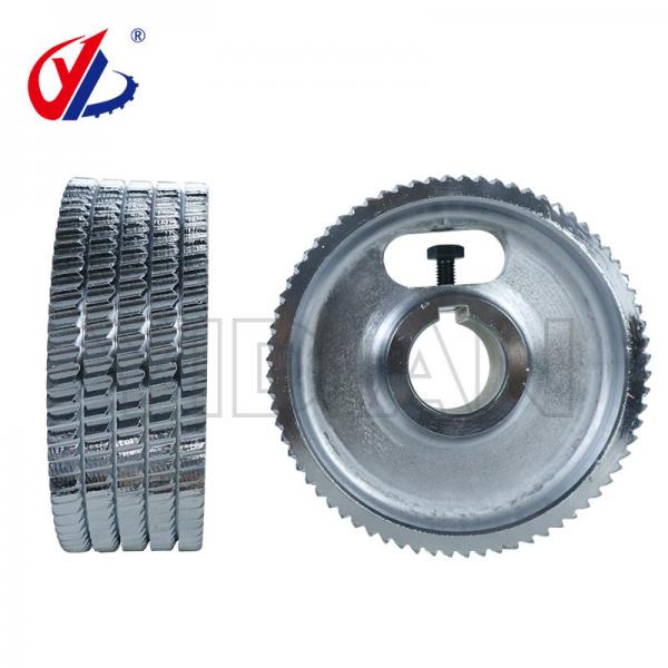 Quality Outer Dia 140mm Steel Feed Roller Woodworking Machinery Spares For Four Side Moulder for sale