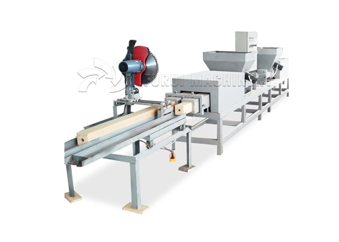 China 16kw Wood Block Making Machine Hydraulic System Press Customize Block Size factory