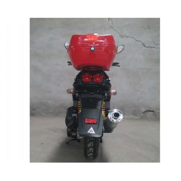 Quality Eletric / Kick Start 150cc Adult Gas Scooter Front Disc And Rear Drum Brake for sale