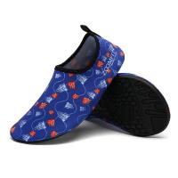 China Blue Kids Aqua Shoes Footwear Breathable Quick Drying Comfortable Water Shoes factory