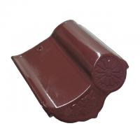 Quality House Villa Glazed Terracotta Roof Tiles Spanish Grey Red Building Material for sale