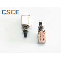 China 250V Input Output Connectors 8 Pin Miniature Right Angle Tact Switch 0.5A 50V factory