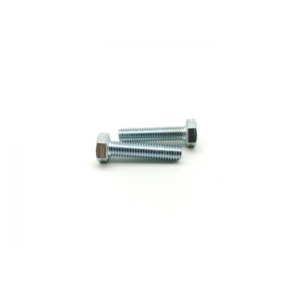 Quality ISO4017 Metric Zinc Plated Bolts And Nuts Class 8.8 Hex Cap Hex Screw Bolts BZP Bright for sale
