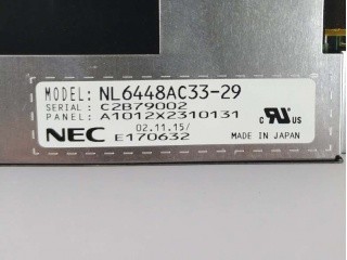 Quality NL6448AC33-29 10.4 INCH 640×480 31 Pins NEC TFT LCD 215.4(H)×161.8(V) mm for sale