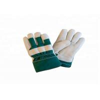 China Full Leather Palm Work Gloves , A Grade Hand Work Gloves Customized Logo factory