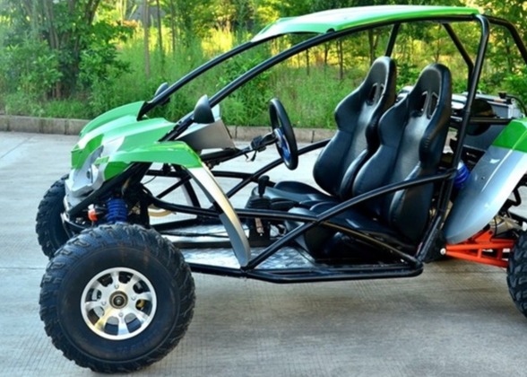 Quality Aluminum 4 Wheel 2 Person 300cc Off Road Go Kart for sale