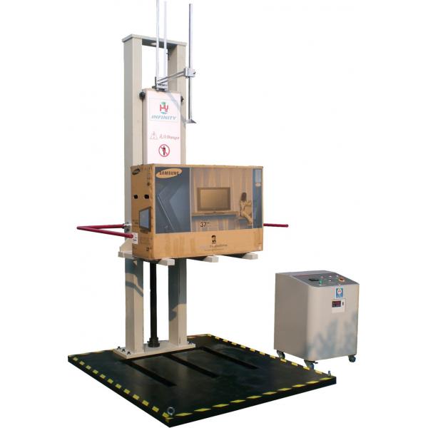 Quality High Precise Packaging Drop Test Machine For Impact Resistance Test Double Track for sale