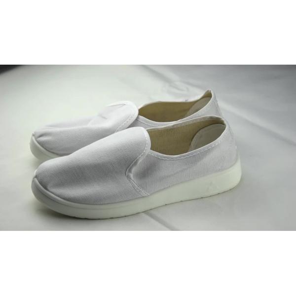 Quality Anti static ESD pu cleanroom shoes canvas comfortable esd shoes designer safety shoes for sale
