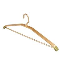 China Aluminium Alloy Hanger with Trouser Bar Various Color Clothes Hanger factory