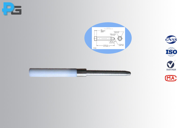China Nylon Handle UL507 PA135A Accessibility Test Probe Stainless Steel Finger For Uninsulated Live Part factory