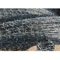 China BS EN 10223 Concertina Barbed Wire 3mm Dia Light Duty Structure for sale