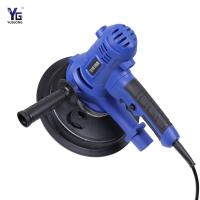 China 230V Self Vacuum Plastering Sanding Machine Handheld Concrete Wall Polishing Machine factory