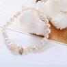 China White Handmade Beaded Bracelets Small Freshwater Pearl Stone Bead Bracelet Jewelry factory