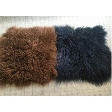 Quality 10-15cm Long Hair Real Sheepskin Rug Mongolian Super Soft Texture For Bedroom for sale