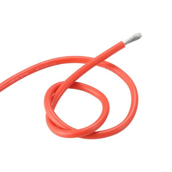 Quality 24awg flexible heat resistant UL 3133 Silicone Rubber Insulated Wire tinned for sale
