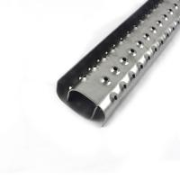 China Galvanized Perforated Tread Safety Metal Ladder Rung Round Hole Size factory