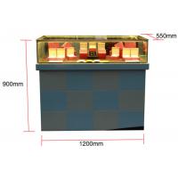 China Rectangle Shape Flat Pack Plinth With Glass Cabinet , Jewelry Watch Shop Display factory