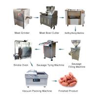 China commercial meat processing machine automatic sausage filling stuffer electric rapid high speed vertical filler sausage factory