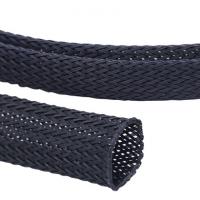 China High Flame Retardant PET Expandable Braided Sleeving factory