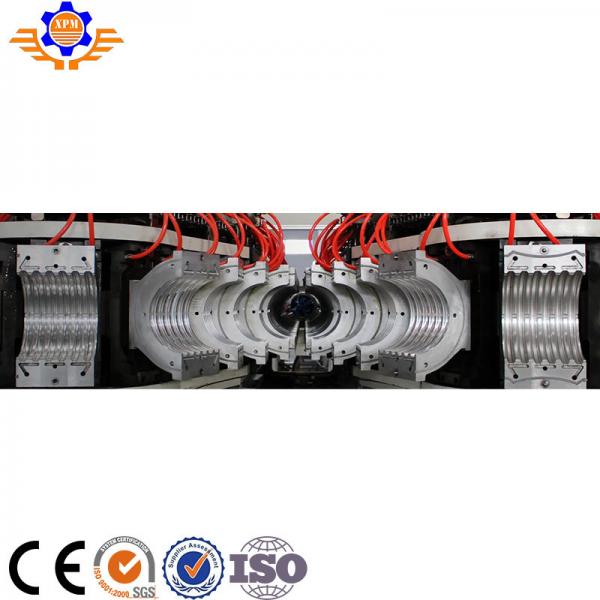 Quality Twin Screw XPM PP PPR PE PVC Corrugated Pipe Making Machine Production Line for sale