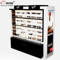 China Led Lighting Sunglasses Display Case , Sunglasses Display Cabinet factory