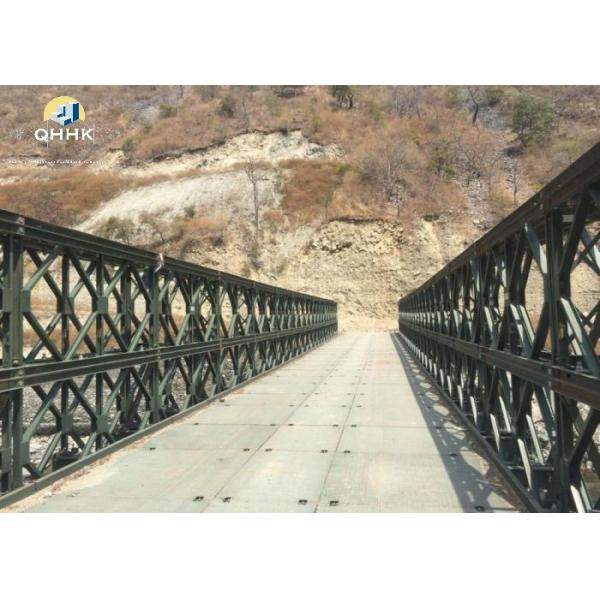 Quality High Strength Prefabricated Steel Truss Pedestrian Bridge ASTM Material for sale