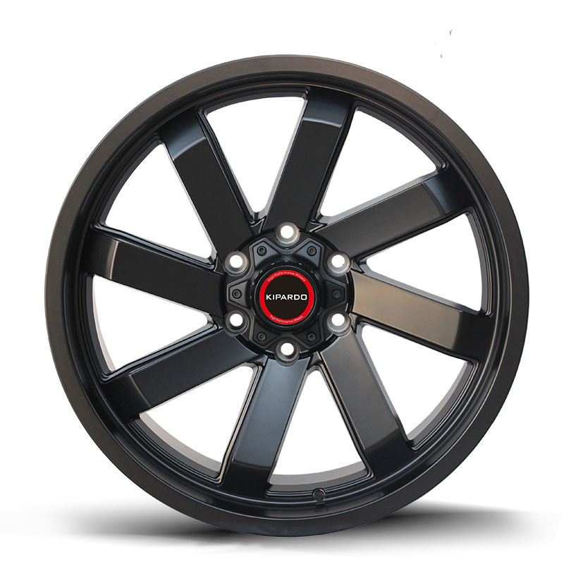 China 16 17 18 19 20 Inch 6×139.7 4x4 black Off Road alloy wheel Rims for sale for sale