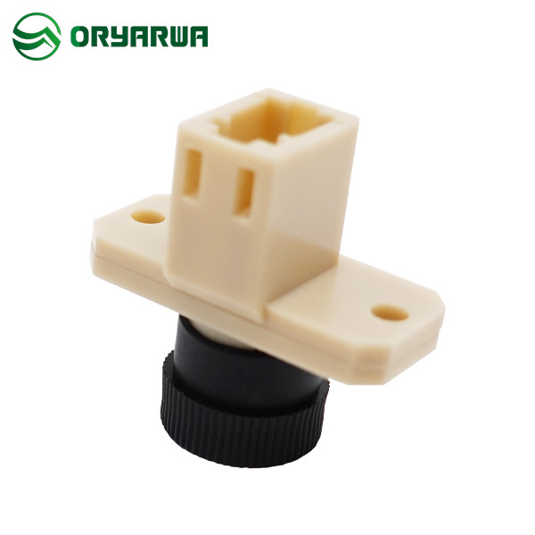 Quality ODM Simplex Hybrid LC To FC Fiber Adapter Zirconia Sleeve Compact design for sale
