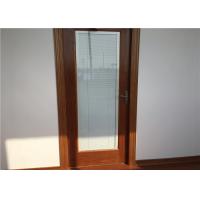 Quality Aluminum Decorative Window Blinds , Internal Tempered Glass Window Blinds for sale