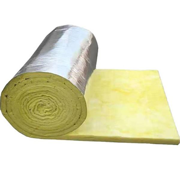 Quality 50mm Thickness Fiberglass Glass Wool Felt Thermal Insulation Batts for sale