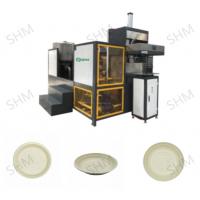 Quality Custom Bagasse Pulp Molding Machine Semi Automatic Disposable Tableware Machine for sale