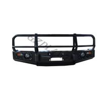 China Steel Truck 4x4 Car Bumper Guard With Light For Land Cruiser Fj80 factory