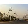 China Safety 80W Wind And Solar Hybrid Street Light System 600W Wind Turbines factory