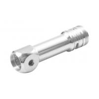Quality Electroplate Custom CNC Parts Hardness Aluminum Turned Parts Mechanical Handle for sale