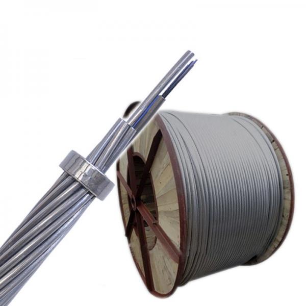 Quality Stranded OPGW Optical Fiber Composite Overhead Ground Wire Double Layer for sale