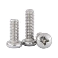 Quality Phillips Round Head Screws Stainless Steel Fasteners Head Screws for sale