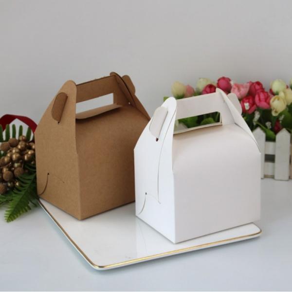 Quality Screen Printing 250g Kraft Paper Food Packaging Box 0.024kg for sale